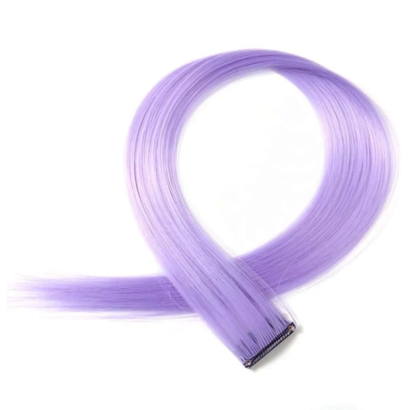 Lila, 50 cm - Crazy Colour Clip On