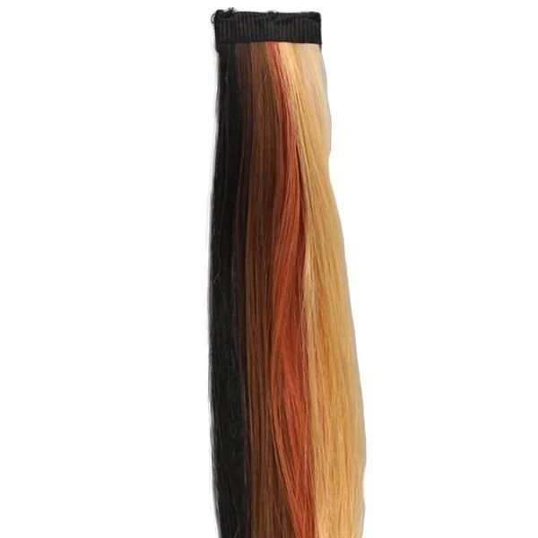 Clip-in-Haarverlängerung – Dark Mix – 50 cm