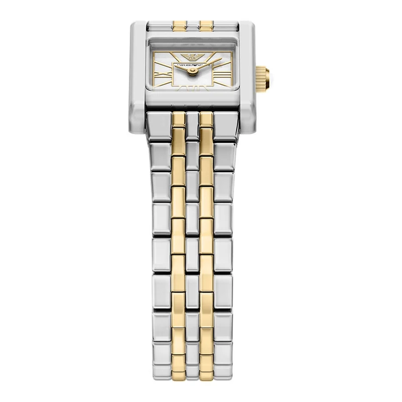 Emporio Armani Square White Dial Watch AR11763