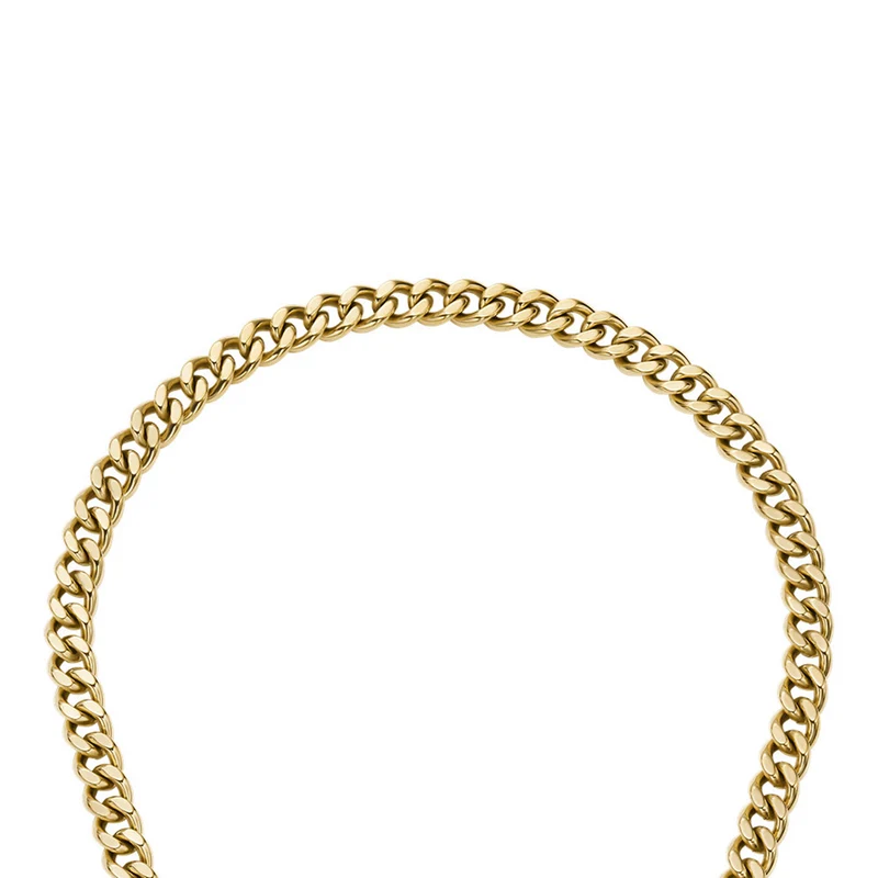 Fossil Carlie T-Bar Stainless Steel Women's Necklace JF04956710
