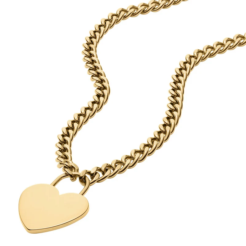 Fossil Sutton Stainless Steel Women's Necklace JF04958710