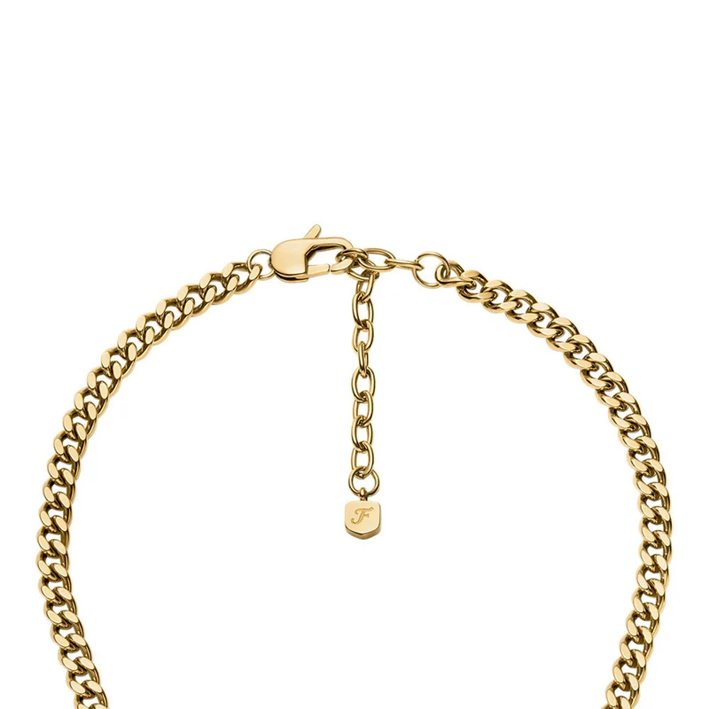 Fossil Sutton Stainless Steel Women's Necklace JF04958710