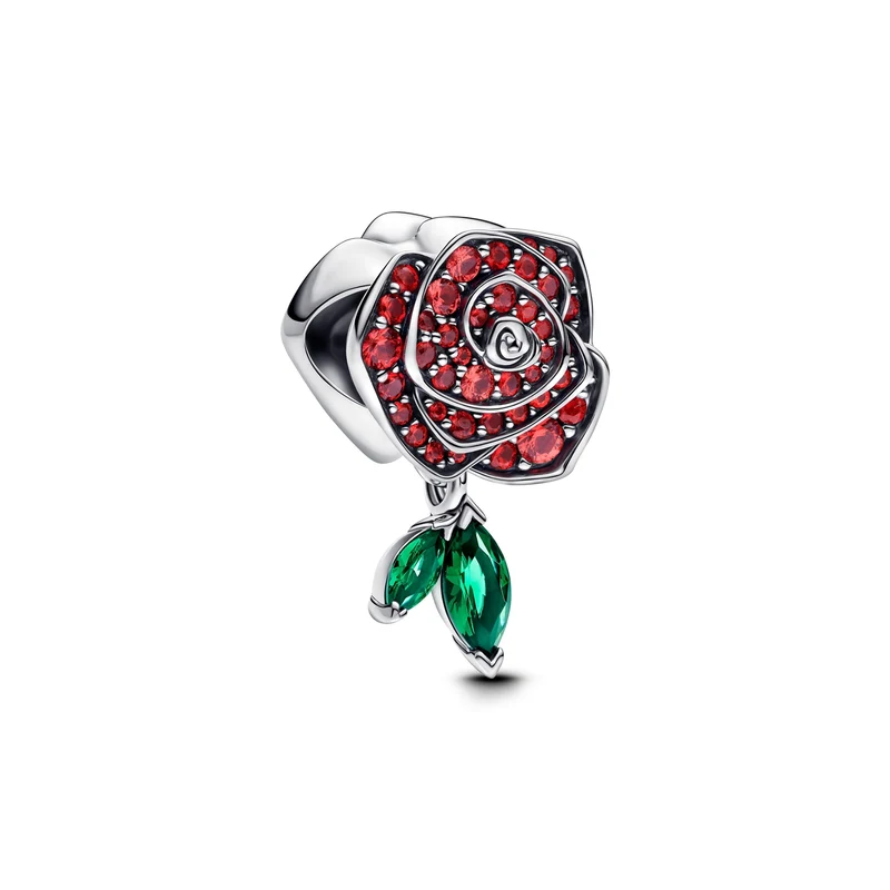 Pandora Nature and Celestial 925 Sterling Silver Rose Charm 793201C02