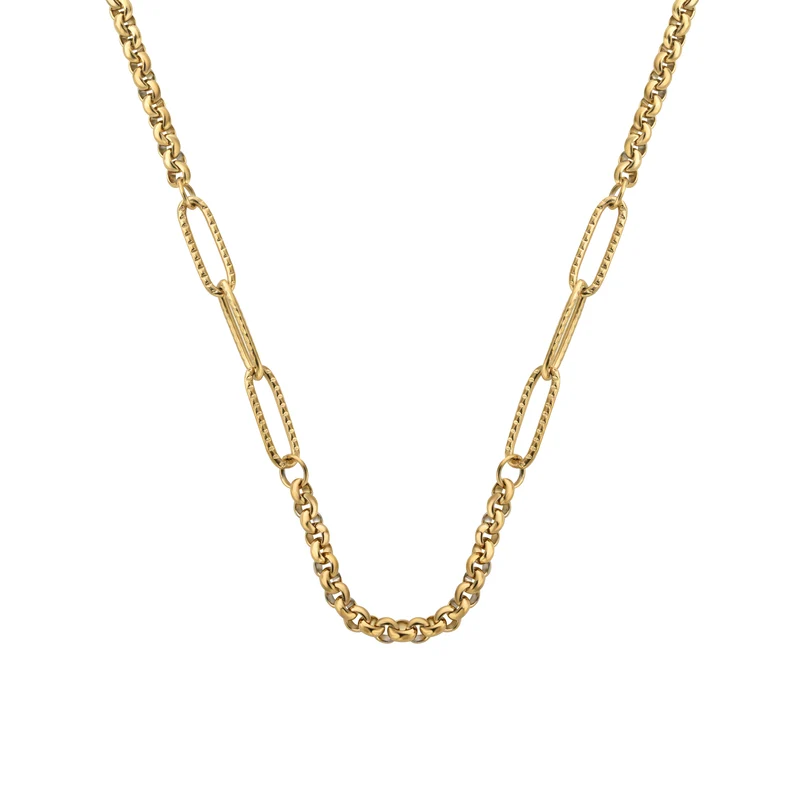 Passion necklace rosé gold