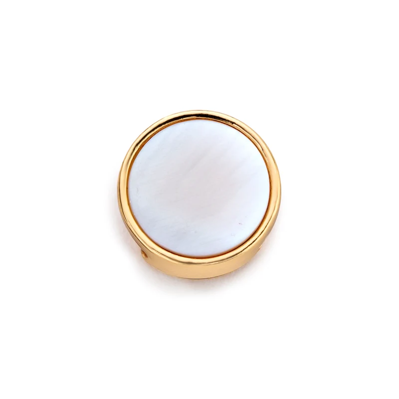 Mesh charm seashell gold