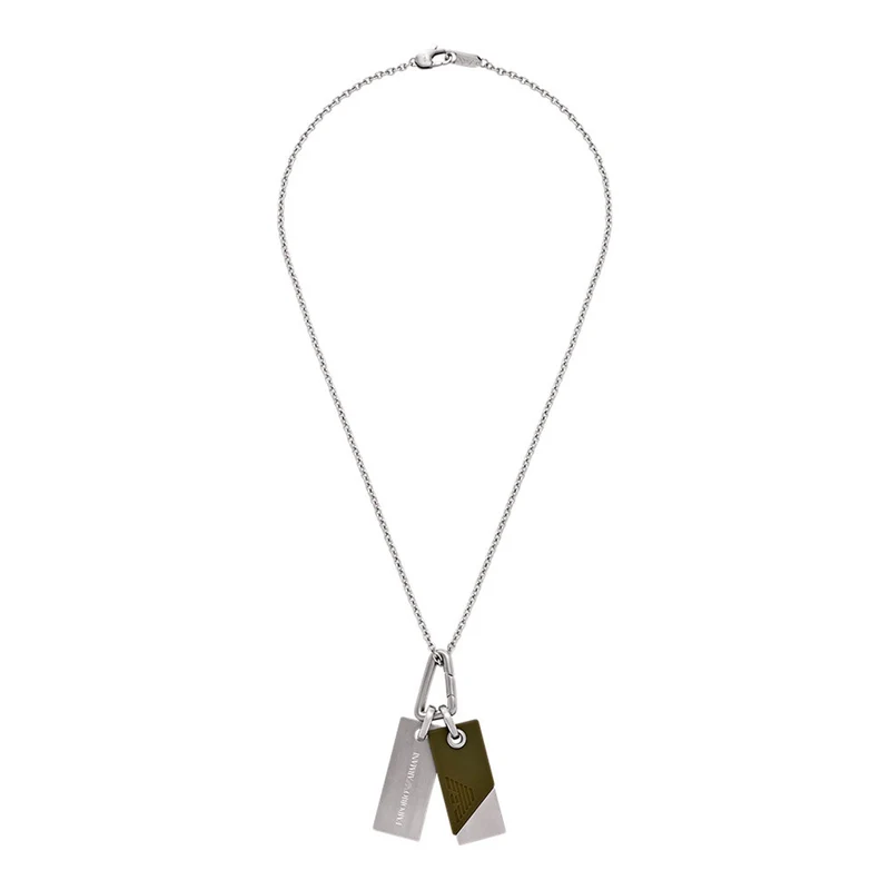 Emporio Armani Silver Coloured Necklace EGS3179040