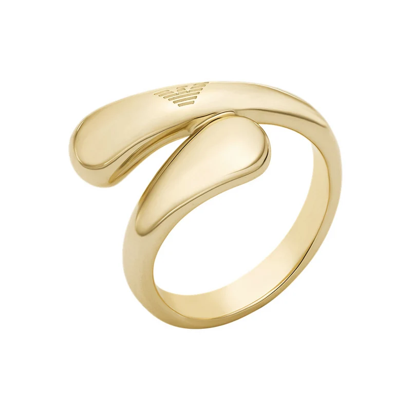 Emporio Armani Iconic Trend Brass Women's Ring EGS3338710-5.5