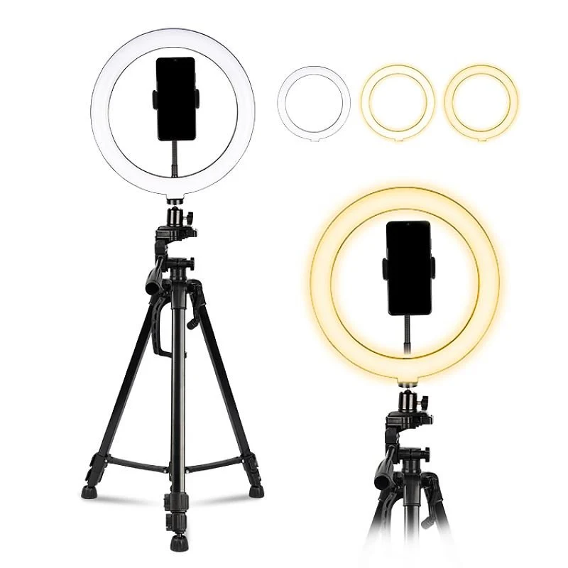Ringlicht mit Stativ – Bluetooth Fernbedienung – max. 167 cm