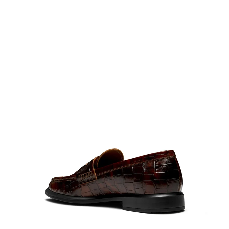 Isabel Bernard Vendôme Blandine Kroko Braun Kalbsleder Loafers IB51015-230-37