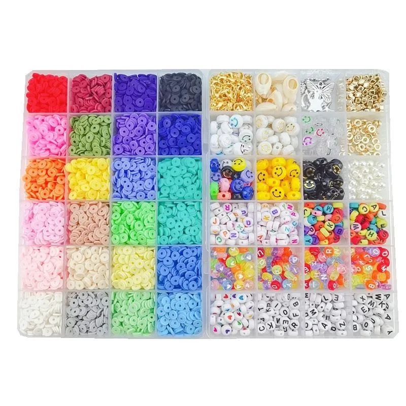 DIY Schmuckset – Heishi Perlen & Zubehör – 7000+ Teile