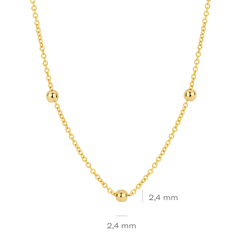 Blush damen Kette 585 Gold 3145YGO