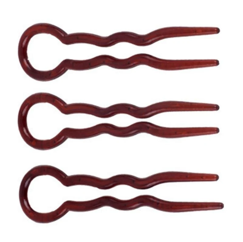 Twist Chignon Haarnadeln 3er Pack