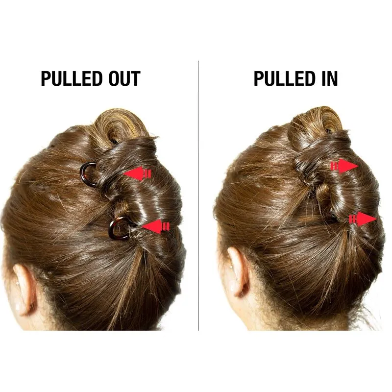 Twist Chignon Haarnadeln 3er Pack