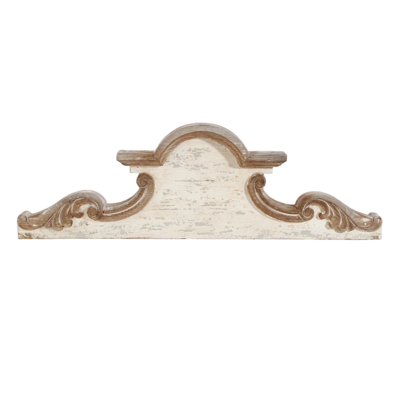 Wooden Scroll Wall Decor