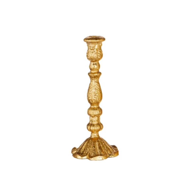 Assorted Gold Taper Candle Holder, INDIVIDUALLY SOLD