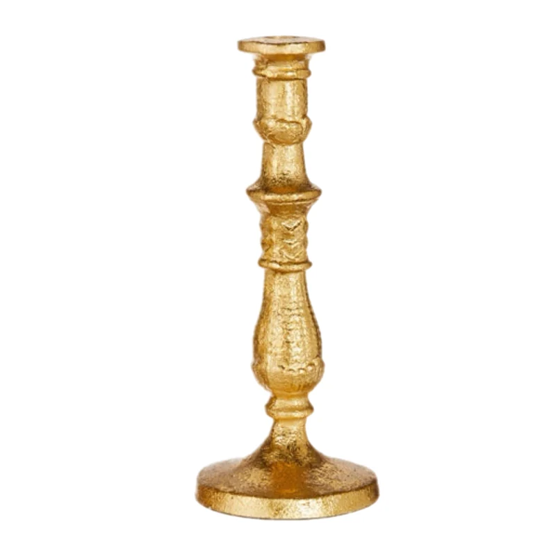 Assorted Gold Taper Candle Holder, INDIVIDUALLY SOLD