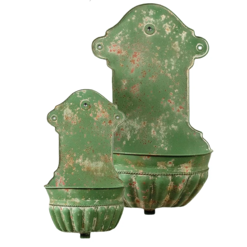 Assorted Green Wall Planter, INDIVIDUALLY SOLD