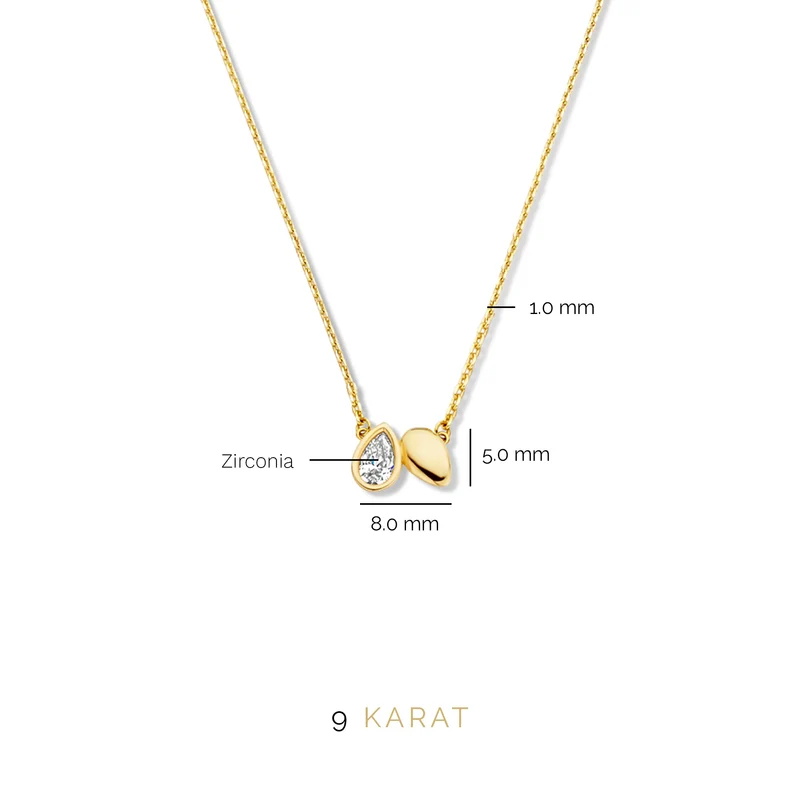 Beloro Jewels Monte Napoleone damen Kette Gold BO340015