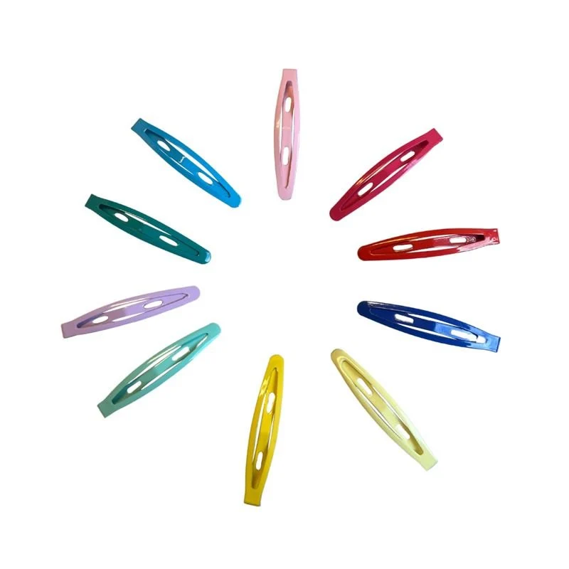 Haarspangen – 12er Pack in Pastellfarben 5 cm