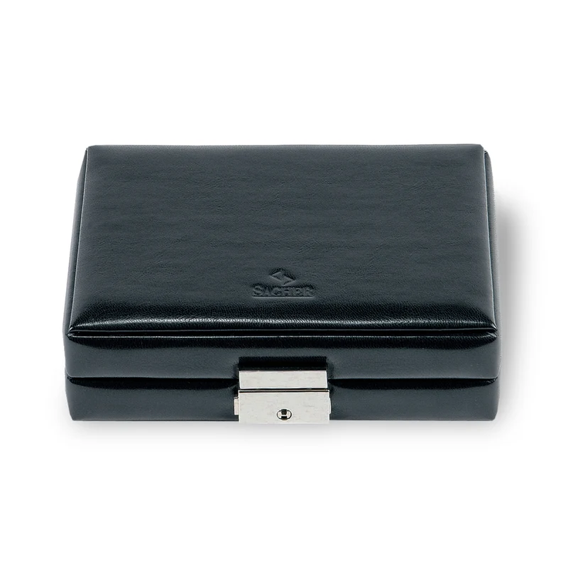Ringetui new classic / schwarz (Leder)
