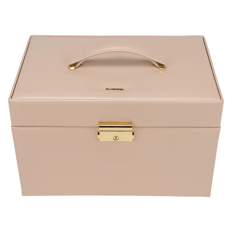 Schmuckkasten Karen pastello / beige (Leder)