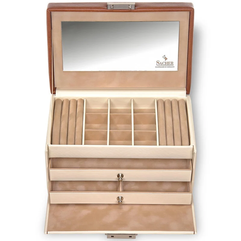 Schmuckkasten Elly travel / cream