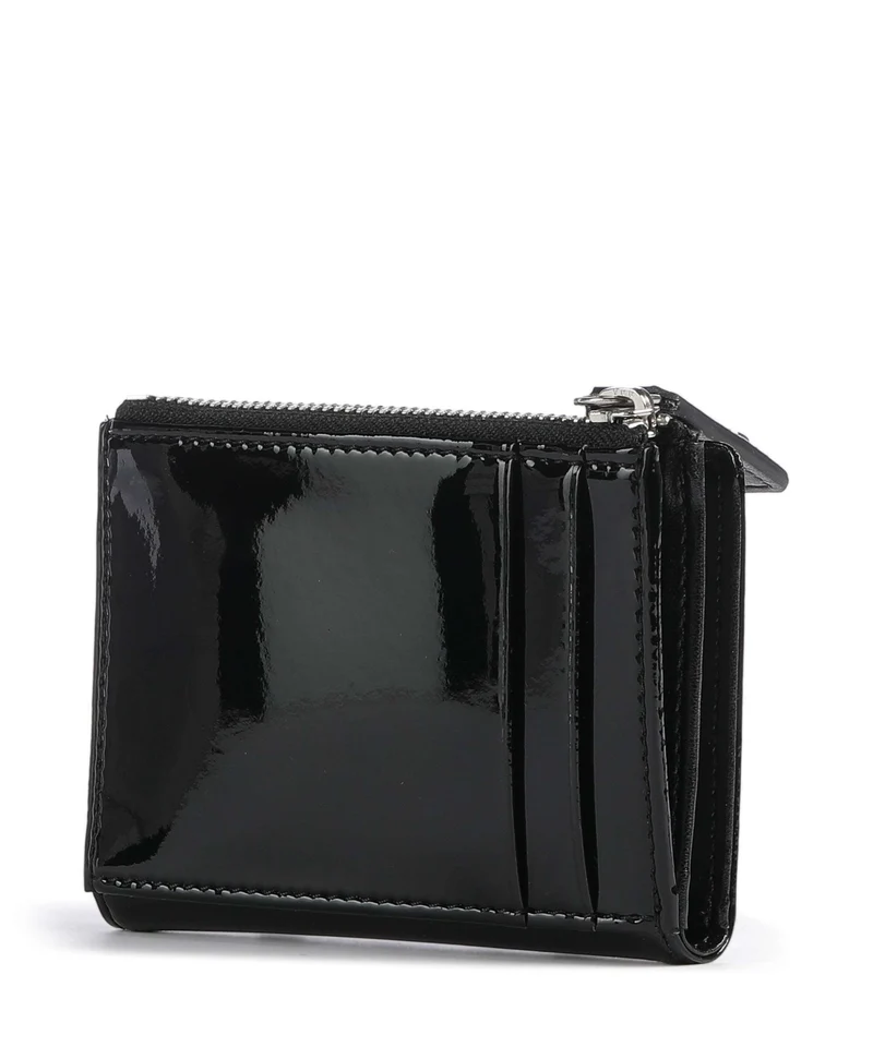 Vivienne Westwood Patent Kreditkartenetui black/diamante orb