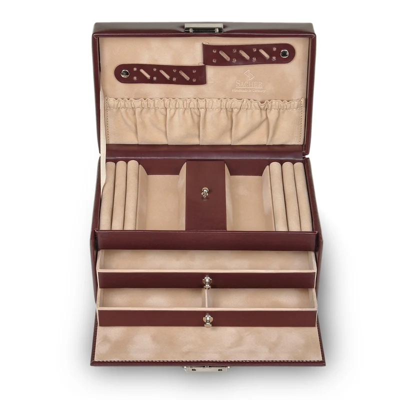 Schmuckkasten Eva new classic / bordeaux