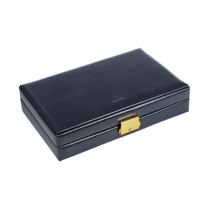 Ringetui acuro / navy (Leder)