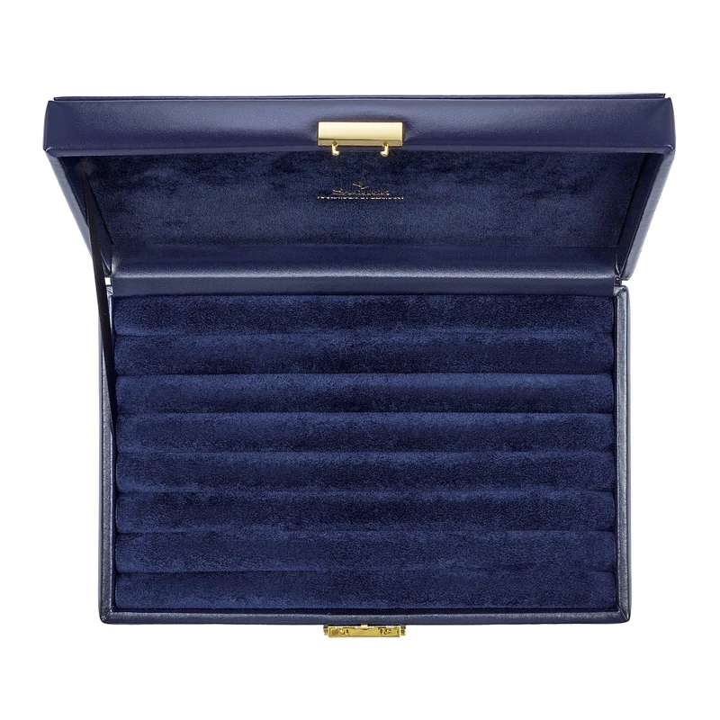 Ringetui acuro / navy (Leder)