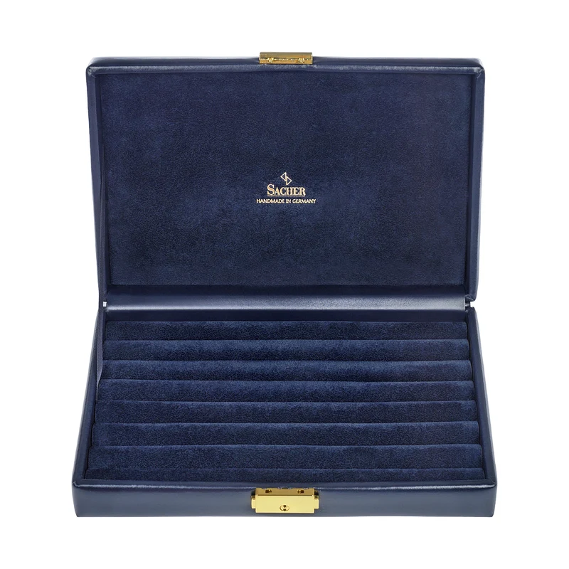 Ringetui acuro / navy (Leder)