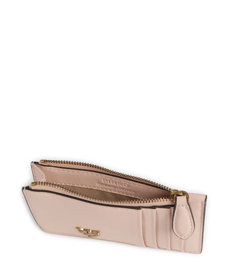 Pinko Airone Kreditkartenetui rosa cammeo/antique gold