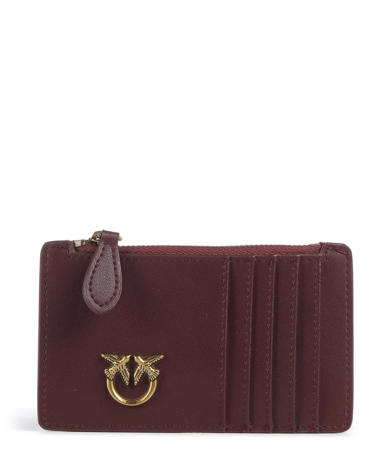 Pinko Airone Kreditkartenetui ribes intenso/antique gold
