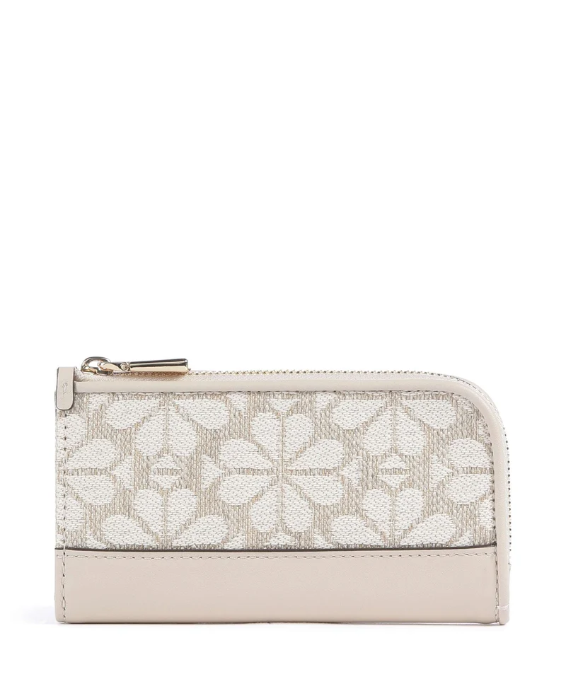 Kate Spade New York Spade Flower Devin Jacquard Kreditkartenetui natural/multicolour
