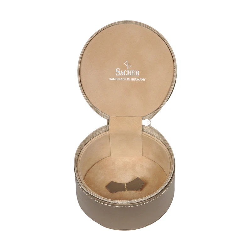 Schmuckbox Betsy nature / taupe (Leder)