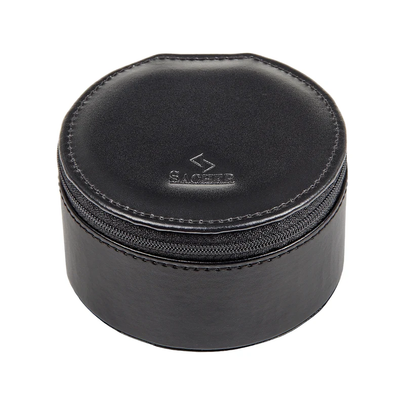 Schmuckbox Betsy black exclusive / schwarz (Leder)