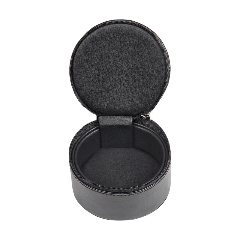 Schmuckbox Betsy black exclusive / schwarz (Leder)