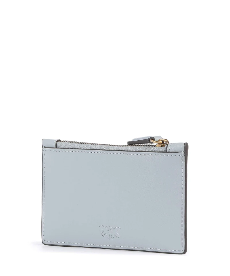 Pinko Airone Kreditkartenetui azzurro celeste/antique gold