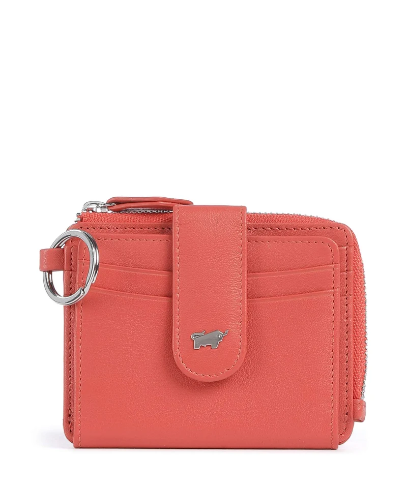 Braun Büffel Joy Kreditkartenetui coral