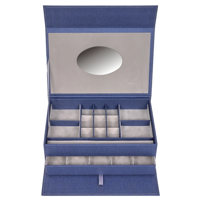 Schmuckbox denim / blau