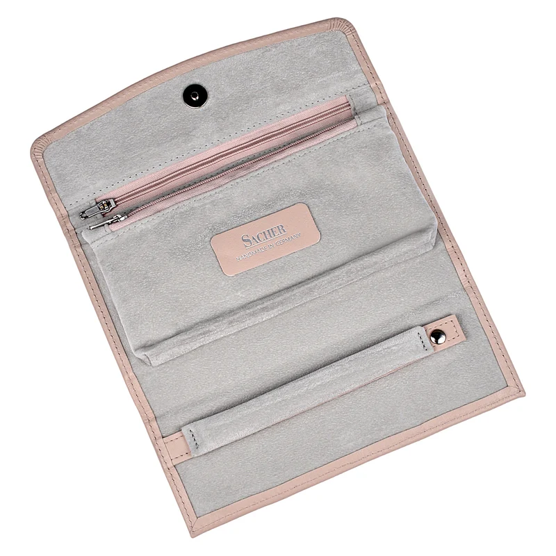 Schmuckrolle pastello / rosé (Leder)