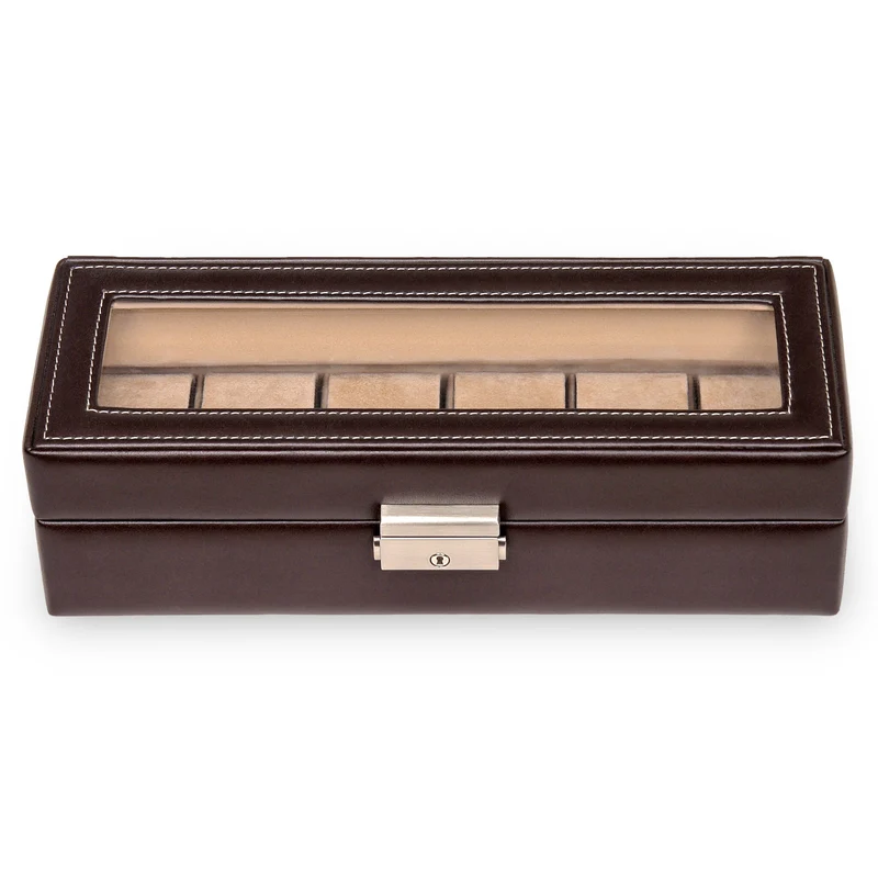 Uhrenetui für 6 Uhren new classic / mocca