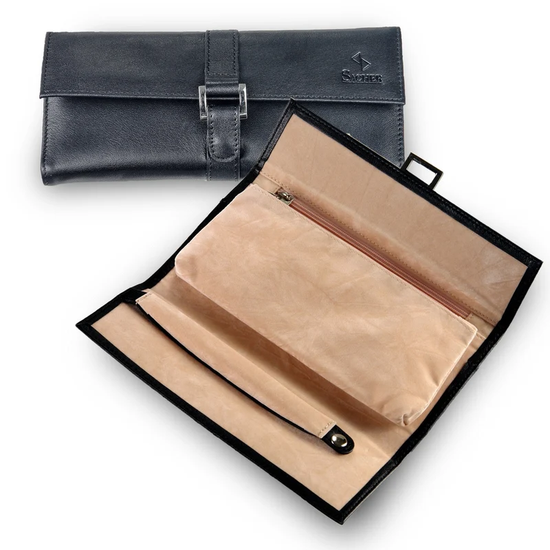 Schmuckrolle new classic / schwarz (Leder)