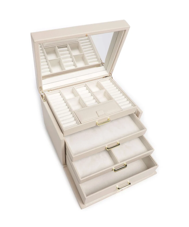 Windrose Luxora XL Schmuckkasten beige