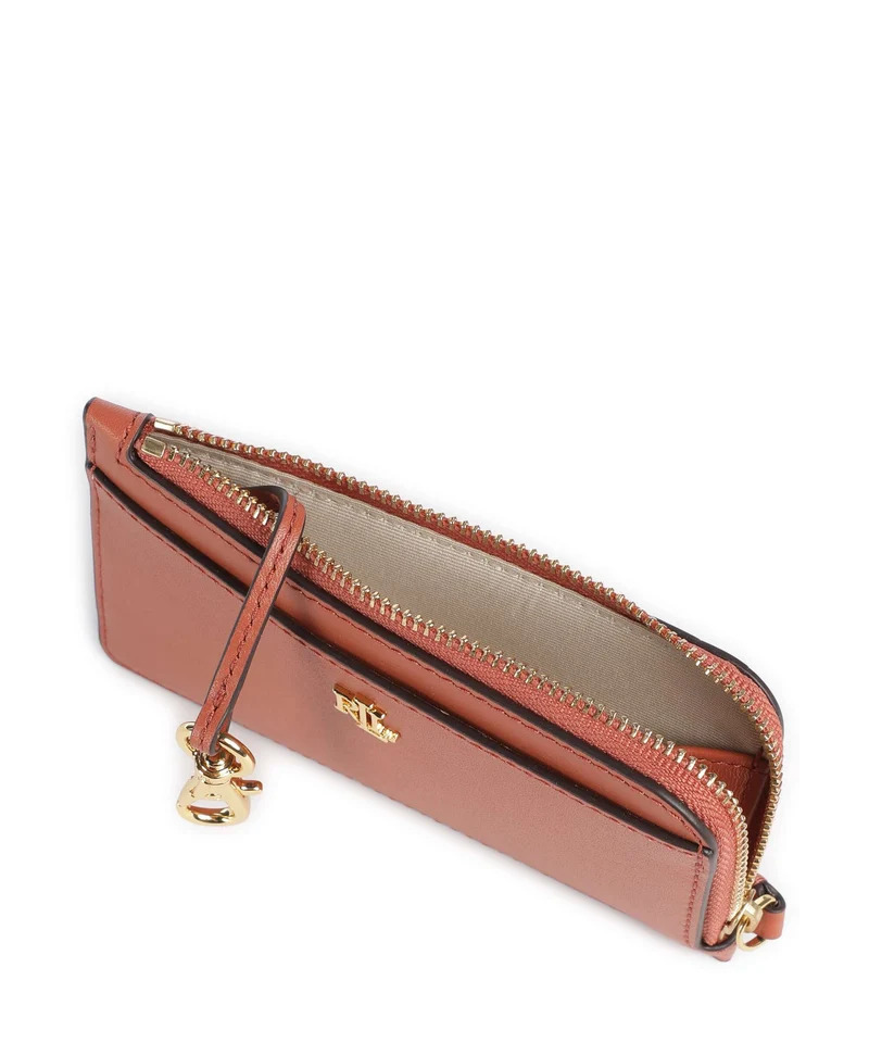 Lauren Ralph Lauren Kreditkartenetui red terracotta