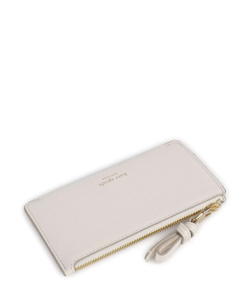 Kate Spade New York Loop Kreditkartenetui cashew milk
