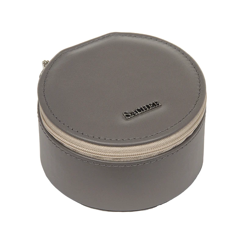 Schmuckbox Betsy fleur venice / grau (Leder)