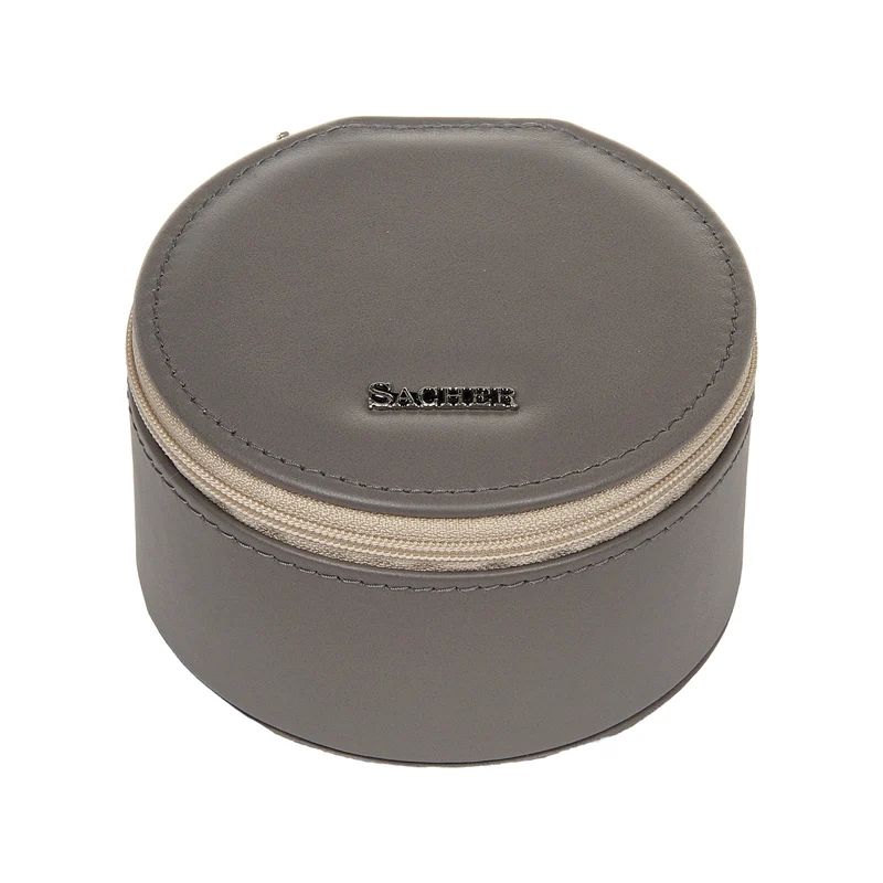 Schmuckbox Betsy fleur venice / grau (Leder)