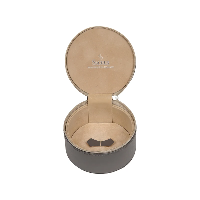 Schmuckbox Betsy fleur venice / grau (Leder)