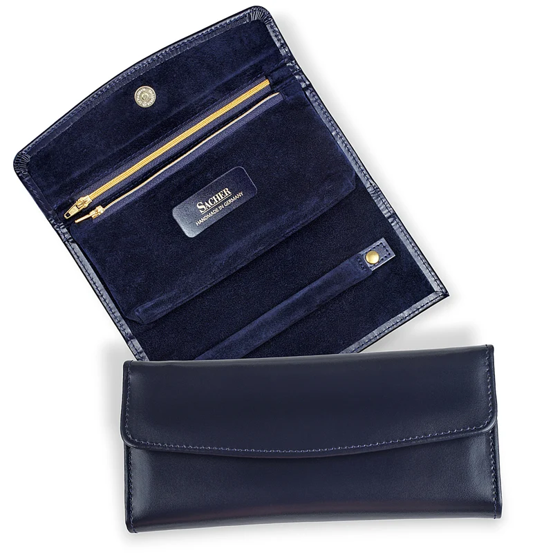 Schmuckrolle acuro / navy (Leder)